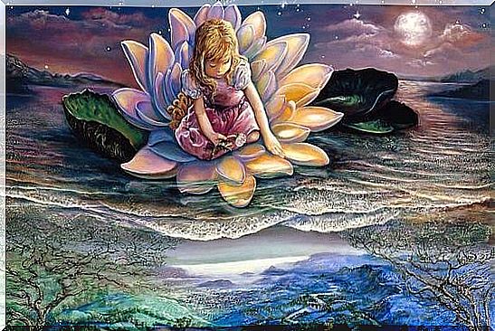 Be like a lotus flower, with the power to be reborn every day and overcome adversity