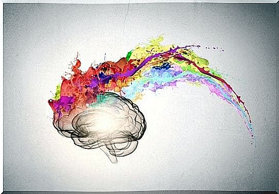 Brain where all colors come out